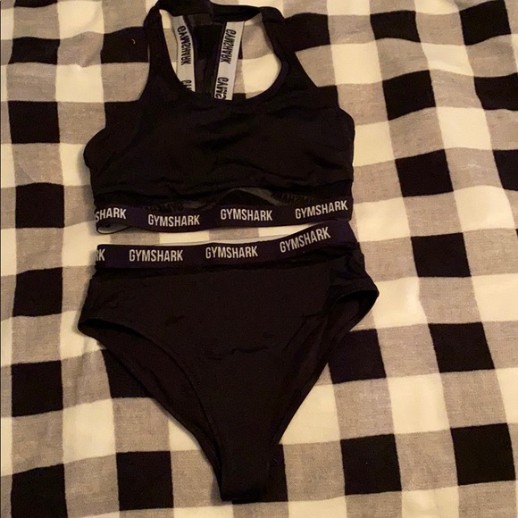Gym shark bathing suit